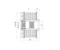 VALEO Alternátorová volnoběžka VALEO NEW SPARE PART VA 588441, 588441
