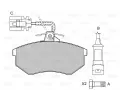 VALEO Sada brzdovch destiek kotouov brzdy VA 598017, 598017