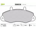 VALEO Sada brzdov�ch desti�ek kotou�ov� brzdy&nbsp;&dash;&nbsp;VA 598036