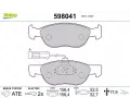 VALEO Sada brzdov�ch desti�ek kotou�ov� brzdy&nbsp;&dash;&nbsp;VA 598041
