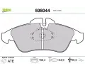 Sada brzdovch destiek VALEO ‐ VA 598044
