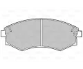 VALEO Sada brzdovch destiek kotouov brzdy VA 598051, 598051