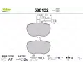 VALEO Sada brzdov�ch desti�ek kotou�ov� brzdy&nbsp;&dash;&nbsp;VA 598132