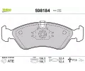 Sada brzdov�ch desti�ek&nbsp;VALEO&nbsp;&dash;&nbsp;VA 598184