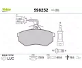 Sada brzdov�ch desti�ek&nbsp;VALEO&nbsp;&dash;&nbsp;VA 598252