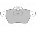 VALEO Sada brzdovch destiek kotouov brzdy VA 598305, 598305