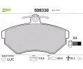 Sada brzdovch destiek VALEO ‐ VA 598330