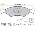Sada brzdov�ch desti�ek&nbsp;VALEO&nbsp;&dash;&nbsp;VA 598334