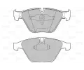VALEO Sada brzdovch destiek kotouov brzdy VA 598410, 598410