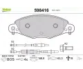 Sada brzdovch destiek VALEO ‐ VA 598416