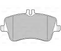VALEO Sada brzdovch destiek kotouov brzdy VA 598448, 598448