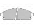 VALEO Sada brzdovch destiek kotouov brzdy VA 598452, 598452