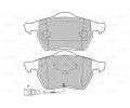 VALEO Sada brzdovch destiek kotouov brzdy VA 598486, 598486
