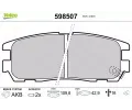Sada brzdovch destiek VALEO ‐ VA 598507