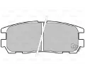 VALEO Sada brzdovch destiek kotouov brzdy VA 598507, 598507