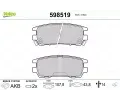 Sada brzdovch destiek VALEO ‐ VA 598519
