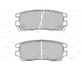 VALEO Sada brzdovch destiek kotouov brzdy VA 598519, 598519