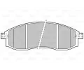 VALEO Sada brzdovch destiek kotouov brzdy VA 598523, 598523