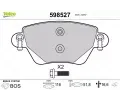 Sada brzdovch destiek VALEO ‐ VA 598527