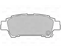VALEO Sada brzdovch destiek kotouov brzdy VA 598542, 598542