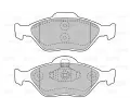 VALEO Sada brzdovch destiek kotouov brzdy VA 598564, 598564