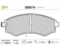 Sada brzdov�ch desti�ek&nbsp;VALEO&nbsp;&dash;&nbsp;VA 598574
