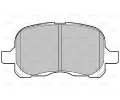 VALEO Sada brzdovch destiek kotouov brzdy VA 598579, 598579