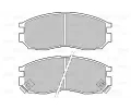 VALEO Sada brzdovch destiek kotouov brzdy VA 598625, 598625