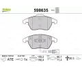 Sada brzdov�ch desti�ek&nbsp;VALEO&nbsp;&dash;&nbsp;VA 598635