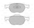 VALEO Sada brzdových destiček kotoučové brzdy VA 598639, 598639
