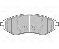 VALEO Sada brzdovch destiek kotouov brzdy VA 598644, 598644