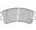 VALEO Sada brzdovch destiek kotouov brzdy VA 598648, 598648