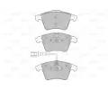 VALEO Sada brzdovch destiek kotouov brzdy VA 598652, 598652
