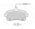 VALEO Sada brzdovch destiek kotouov brzdy VA 598662, 598662