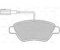 VALEO Sada brzdovch destiek kotouov brzdy VA 598670, 598670