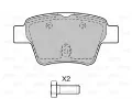 VALEO Sada brzdovch destiek kotouov brzdy VA 598702, 598702
