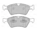 VALEO Sada brzdovch destiek kotouov brzdy VA 598728, 598728