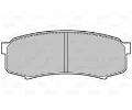 VALEO Sada brzdovch destiek kotouov brzdy VA 598777, 598777