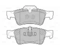 VALEO Sada brzdovch destiek kotouov brzdy VA 598802, 598802