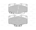 VALEO Sada brzdovch destiek kotouov brzdy VA 598897, 598897