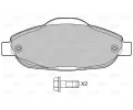 VALEO Sada brzdovch destiek kotouov brzdy VA 598927, 598927