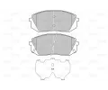 VALEO Sada brzdovch destiek kotouov brzdy VA 598934, 598934
