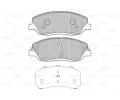 VALEO Sada brzdovch destiek kotouov brzdy VA 598937, 598937
