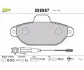 Sada brzdov�ch desti�ek&nbsp;VALEO&nbsp;&dash;&nbsp;VA 598987