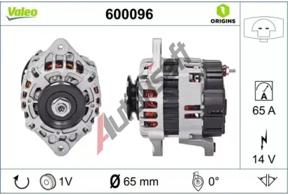 VALEO Alterntor VA 600096, 600096
