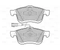 VALEO Sada brzdovch destiek kotouov brzdy VA 601014, 601014