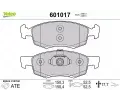 VALEO Sada brzdovch destiek kotouov brzdy ‐ VA 601017
