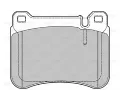 VALEO Sada brzdovch destiek kotouov brzdy VA 601034, 601034