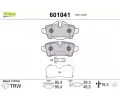 VALEO Sada brzdovch destiek kotouov brzdy ‐ VA 601041