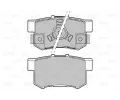 VALEO Sada brzdovch destiek kotouov brzdy VA 601043, 601043